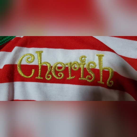 Shelry Christmas embroidered pajamas. Size large. Never worn. - Picture 5 of 8